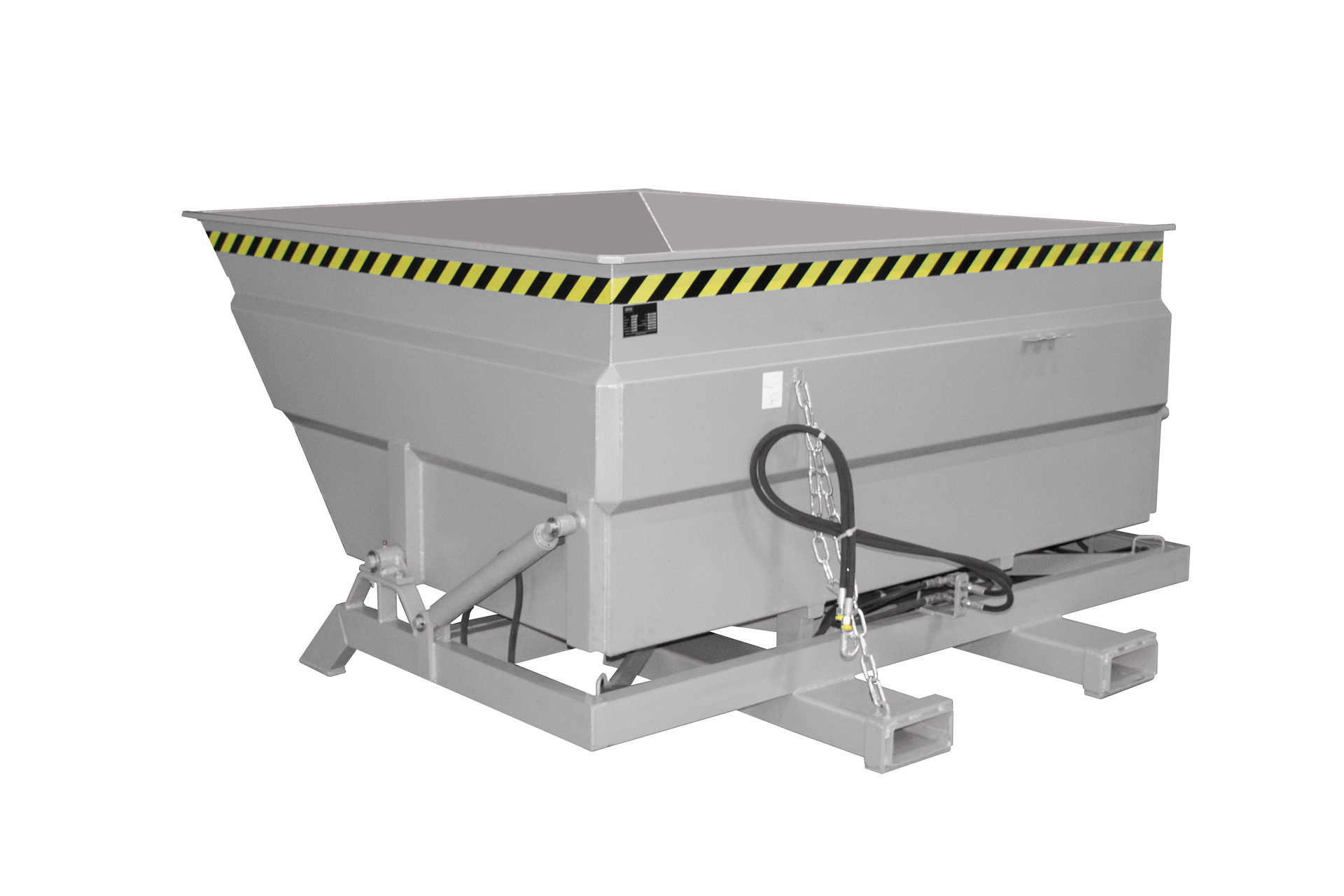 Kippbehälter Typ BKC-H RAL 7005 Mausgrau